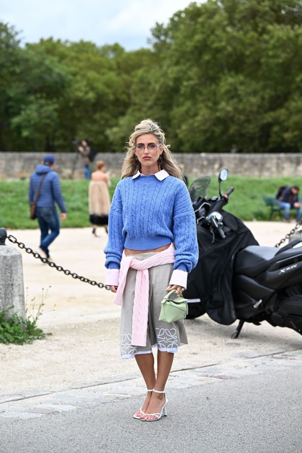 Street style mode s ulica Pariza za jesen 2024