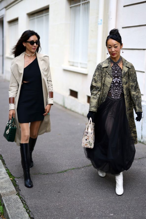 Street style mode s ulica Pariza za jesen 2024
