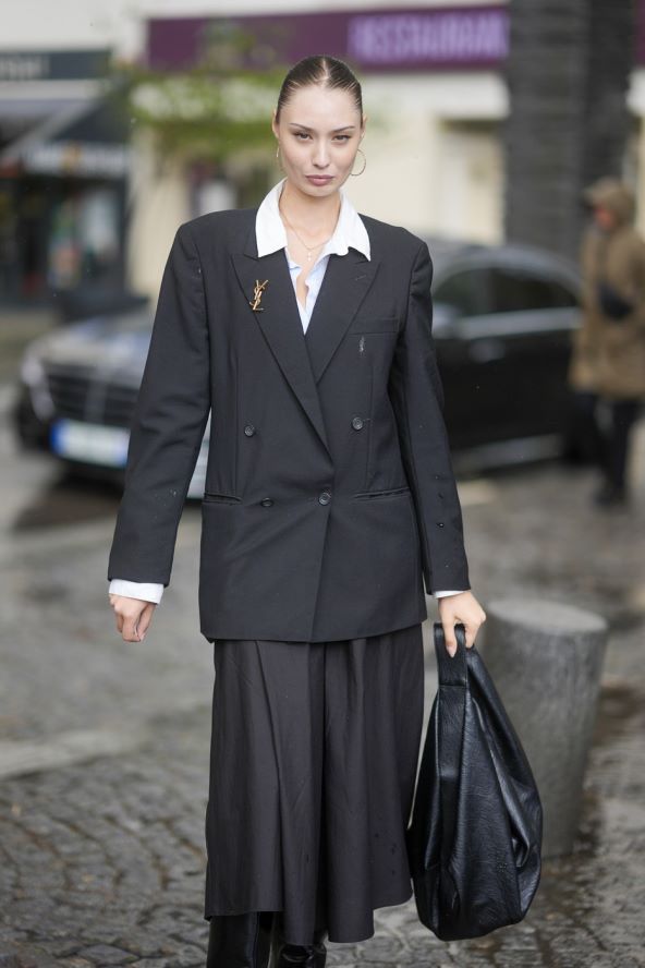 Street style mode s ulica Pariza za jesen 2024