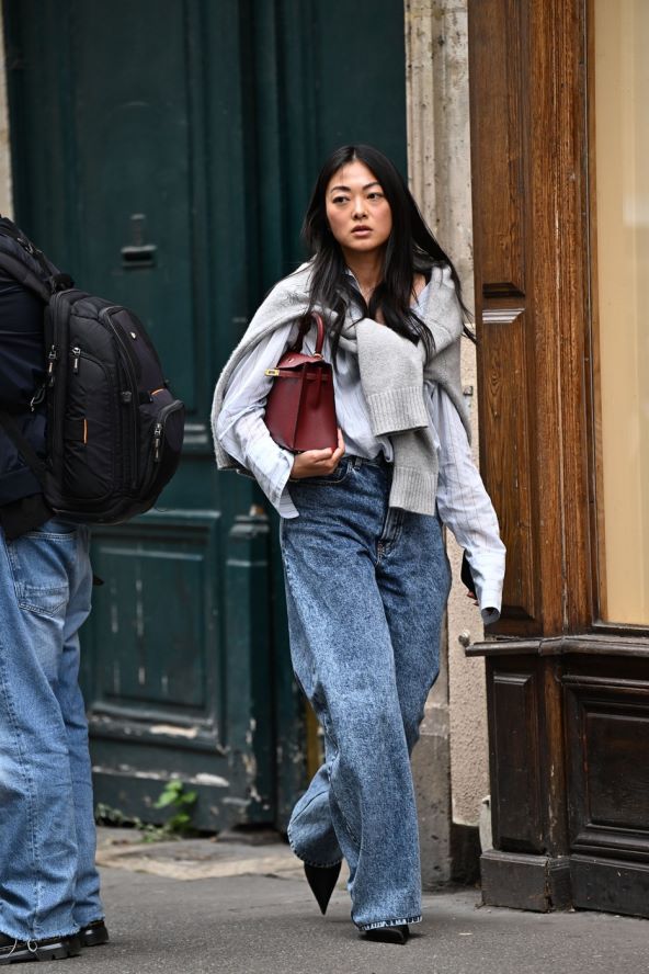 Street style inspiracija kako nositi pletene odjevne komade