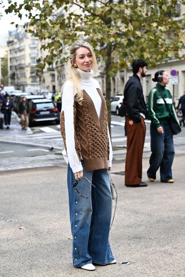 Street style inspiracija kako nositi pletene odjevne komade