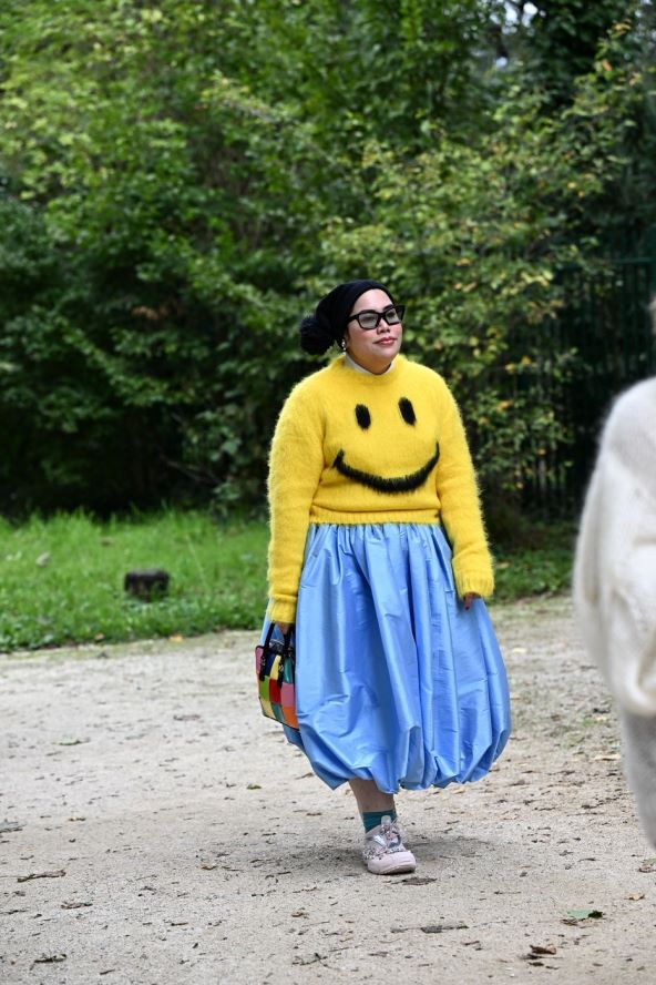 Street style inspiracija kako nositi pletene odjevne komade