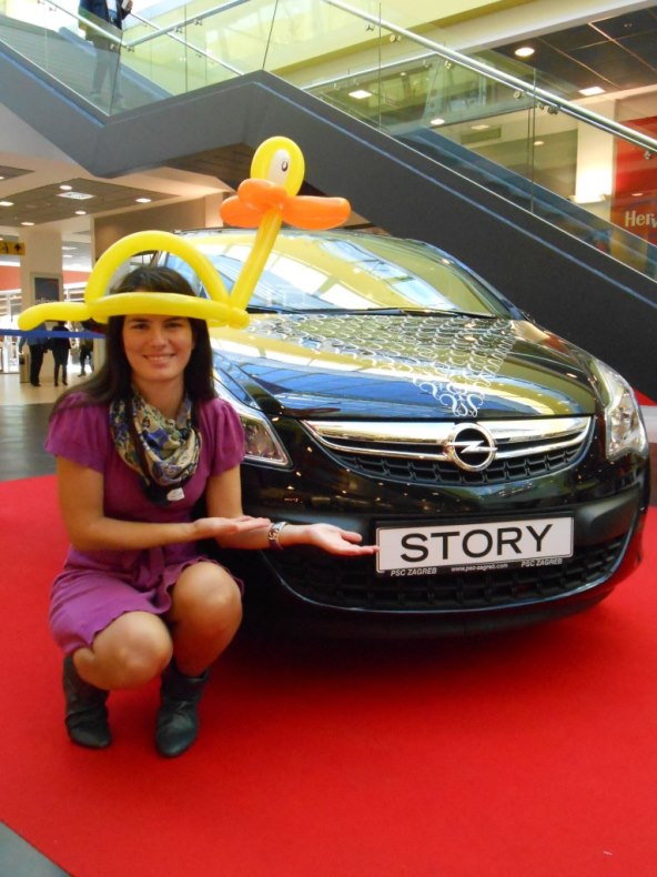 Alex Dojčinović izvukla je sretnu dobitnicu Opel Corse koju je dizajnirala