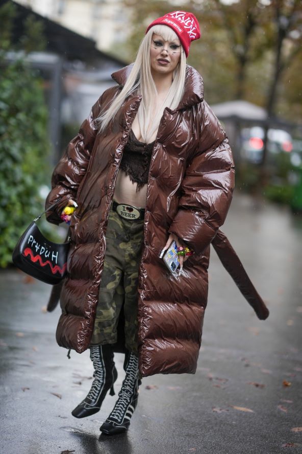 Street style ideje kako nositi smeđu boju
