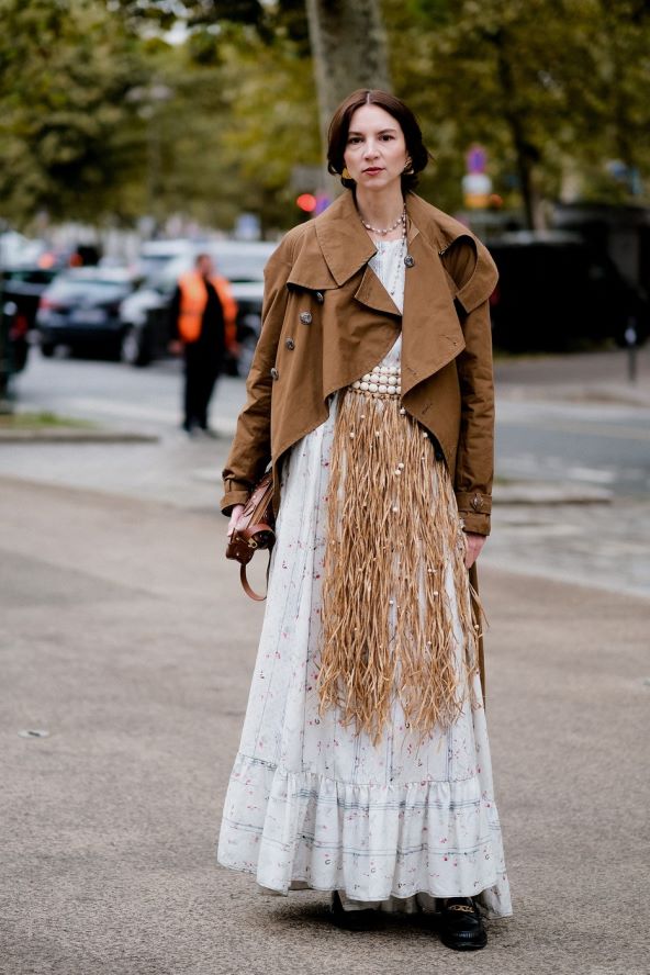 Street style ideje kako nositi smeđu boju