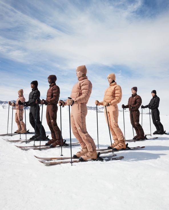 The North Face x SKIMS zimska kolekcija