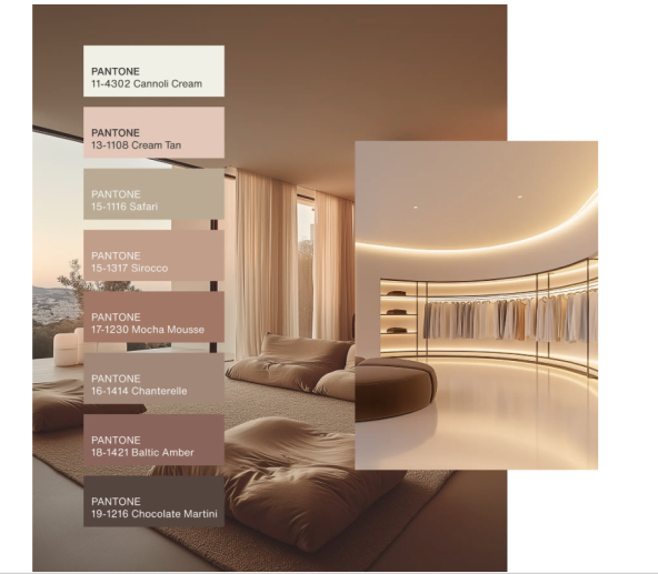 Mocha Mousse Pantone boja 2025 godine
