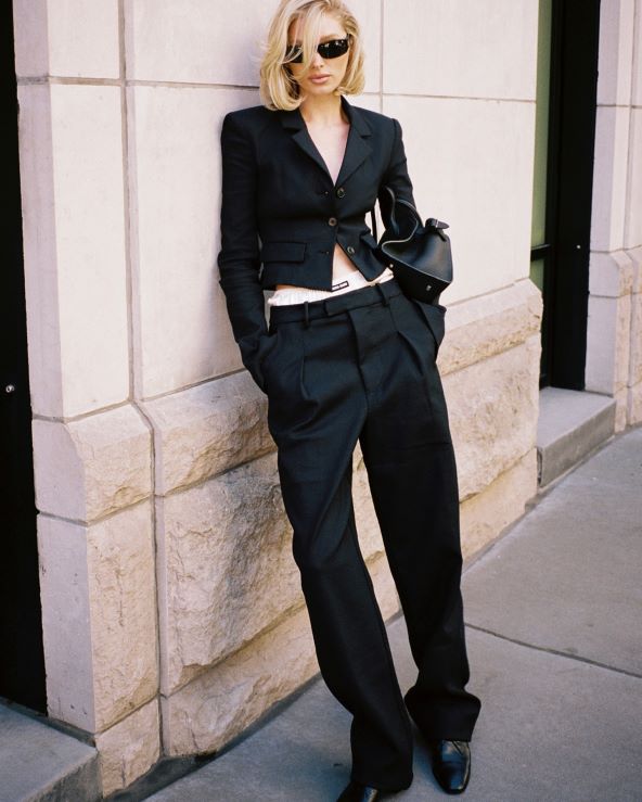 Elsa Hosk zimska modna inspiracija
