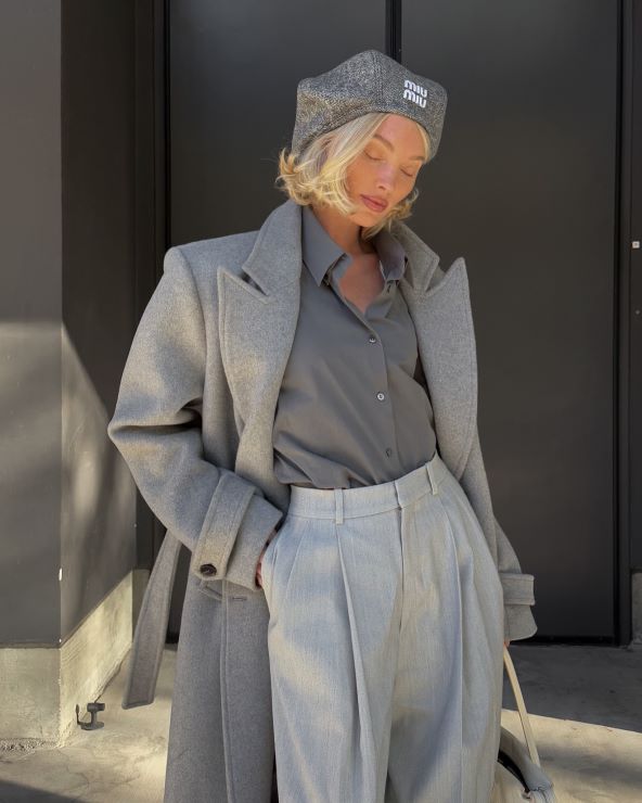 Elsa Hosk zimska modna inspiracija
