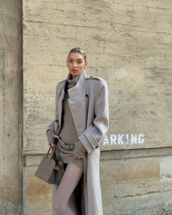 Elsa Hosk zimska modna inspiracija