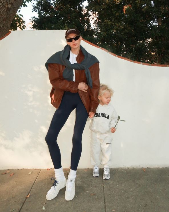 Elsa Hosk zimska modna inspiracija