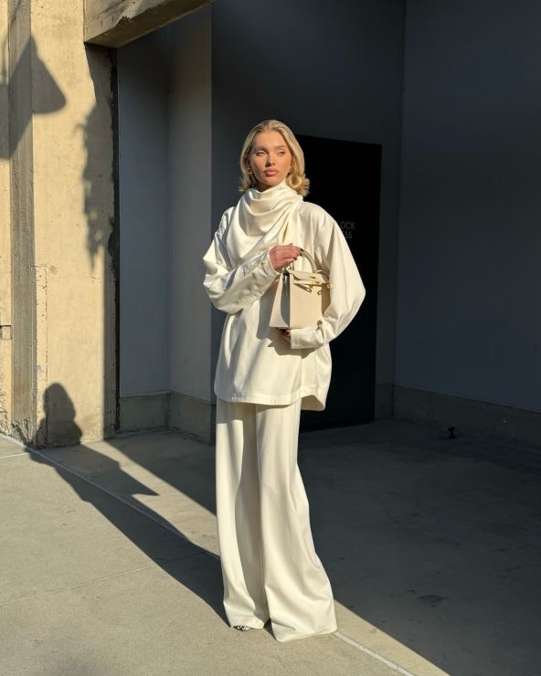 Elsa Hosk zimska modna inspiracija