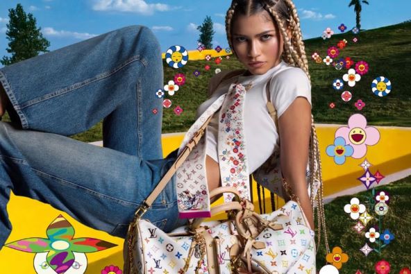 Zendaya u novoj kampanji Louis Vuitton x Takashi Murakami