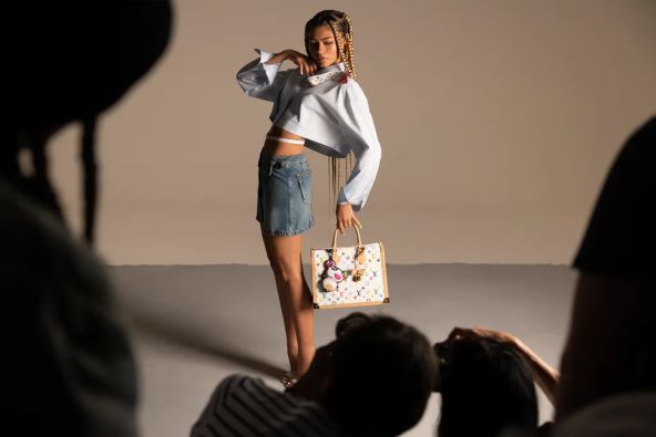 Zendaya u novoj kampanji Louis Vuitton x Takashi Murakami