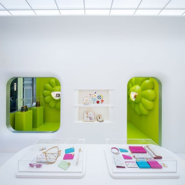 Louis Vuitton modularni Murakami pop up store u New Yorku