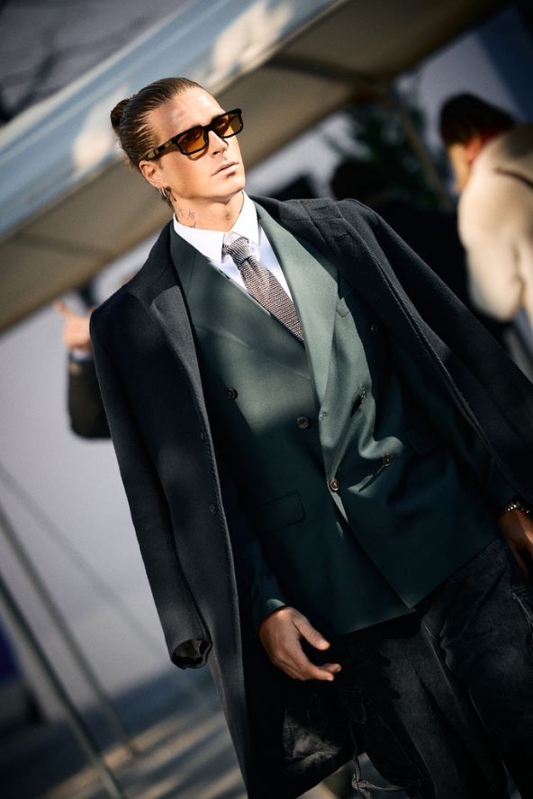 Street style muška moda Pitti Uomo 2025