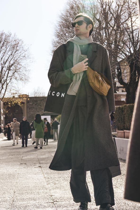 Street style muška moda Pitti Uomo 2025