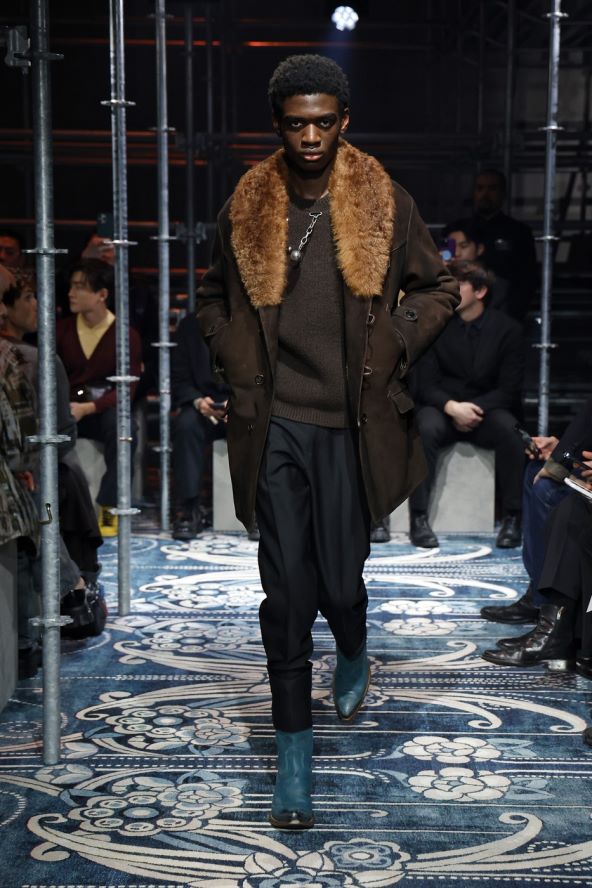 Prada modna revija muške mode za jesen 2025