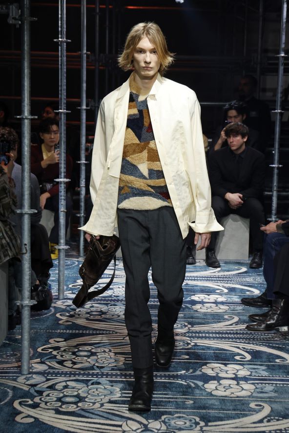 Prada modna revija muške mode za jesen 2025