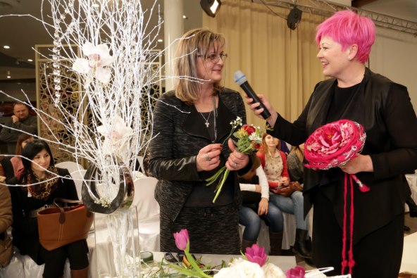 Glumica Sandra Lončarić Tankosić zablistala na Sajmu vjenčanja u Osijeku