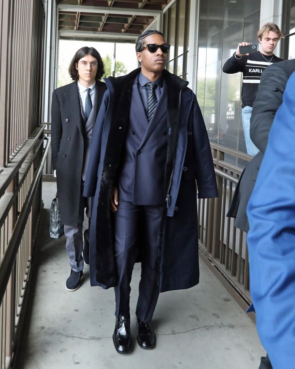 ASAP Rocky i odličan modni stil za vrijeme suđenja