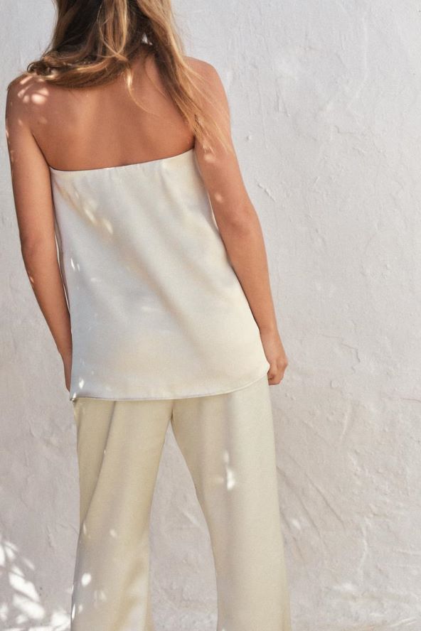 Zara satenski komplet za proljeće 2025