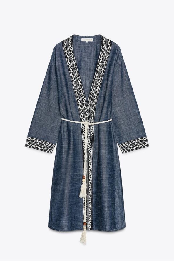 Zara boho komplet za proljeće i ljeto 2025