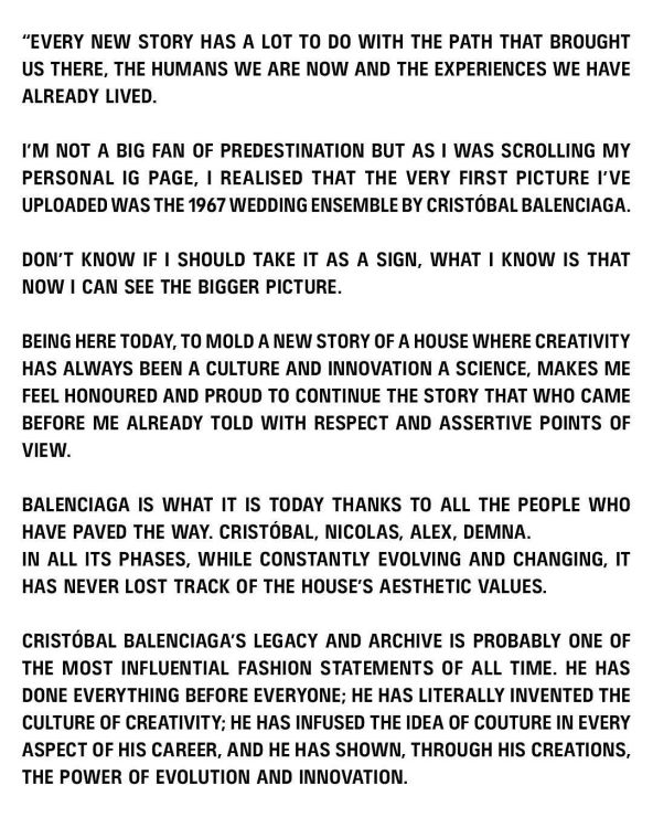 Pierpaolo Piccioli je novi kreativni direktor modne kuće Balenciaga