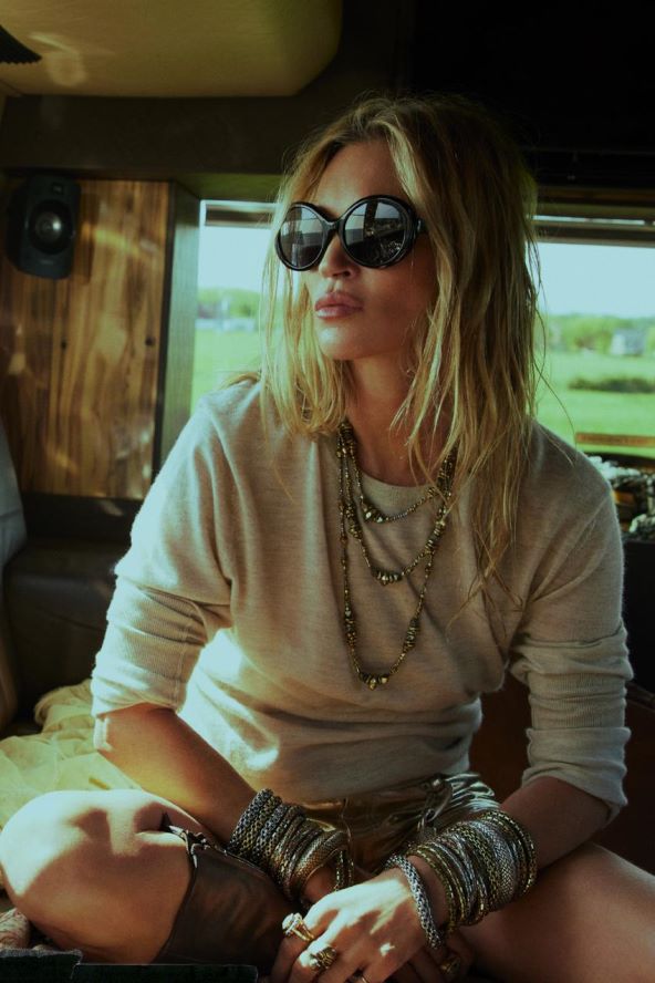Kate Moss i Bobby Gillespie u Zara festivalskoj kolekciji
