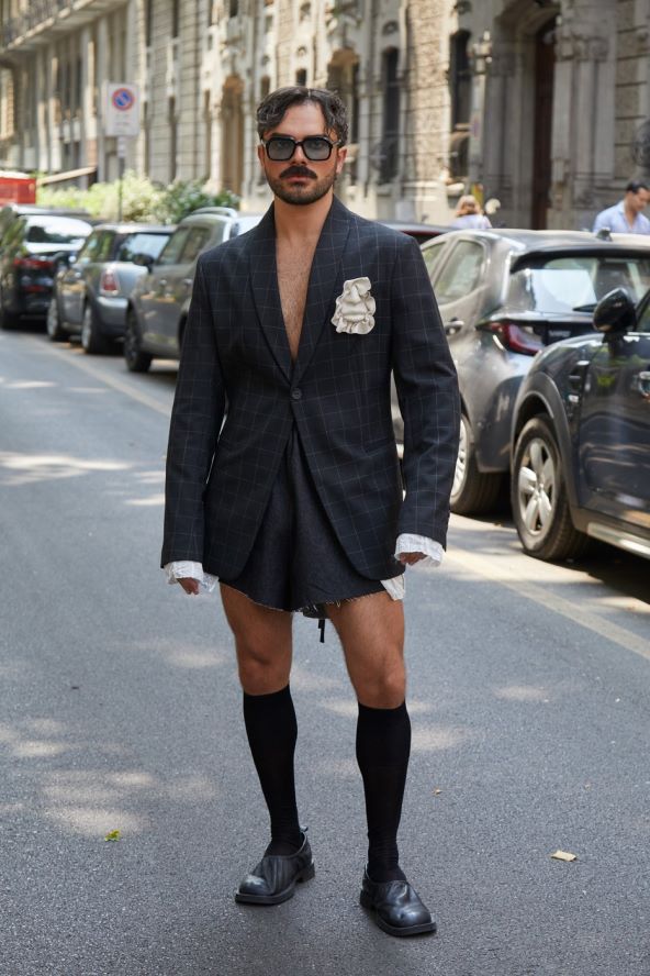Tjedan muške mode Milano street style