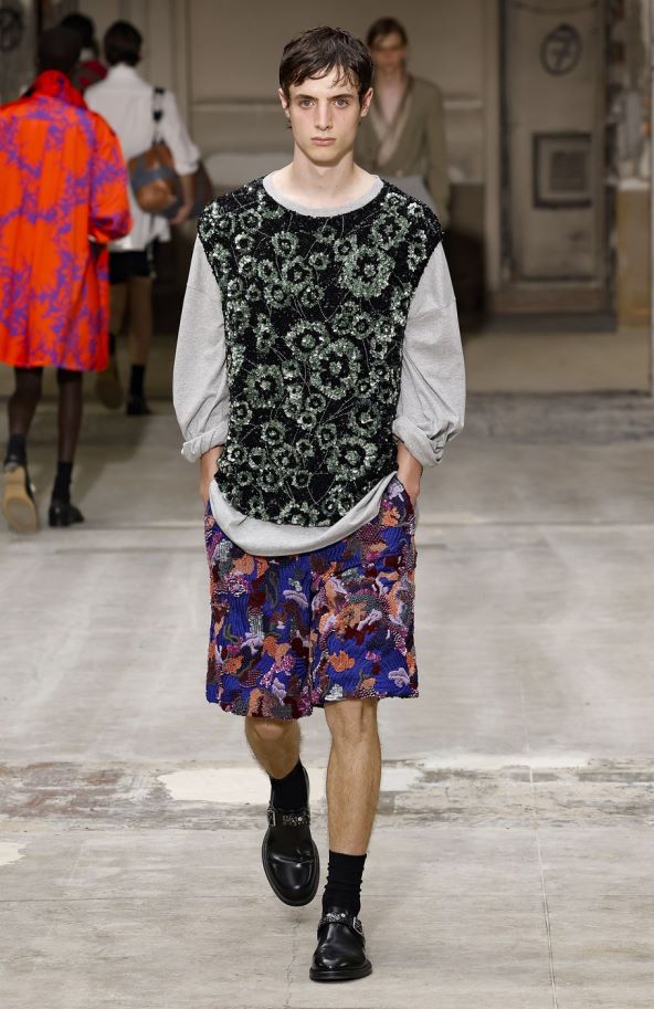 Julian Klausner modni debi za modnu kuću Dries Van Noten