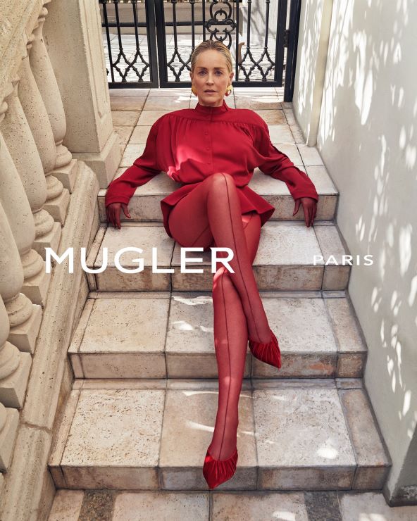 Zašto je Sharon Stone idealan izbor za Muglerovu novu arhivsku kampanju
