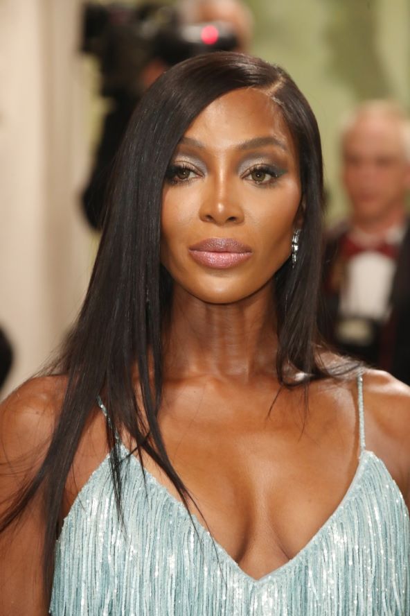 Frosted makeup look Met Gala 2024