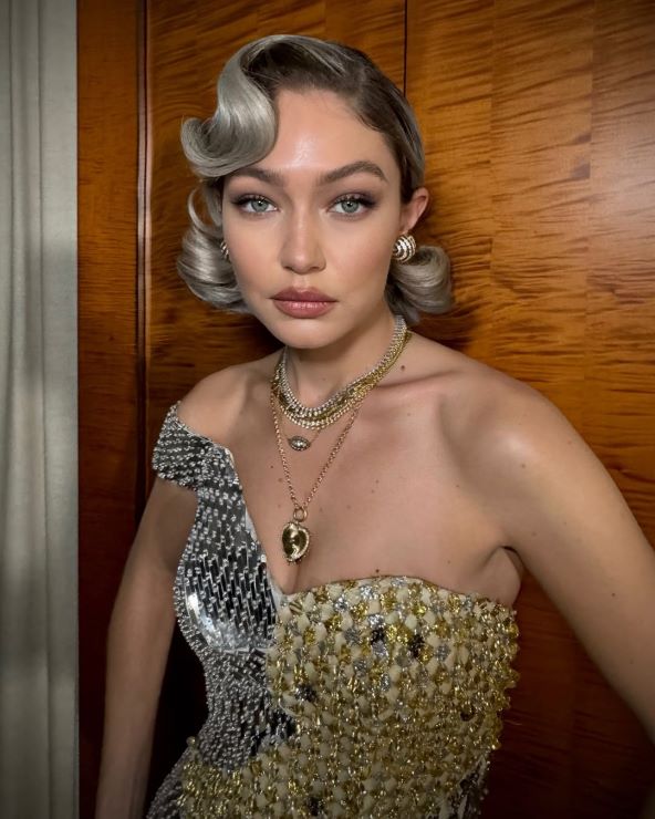 Silver Tequila bob Gigi Hadid