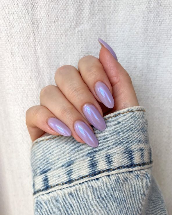 Lavender milk nokti za proljeće 2025