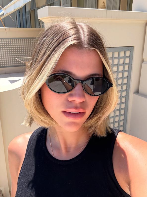 Sofia Richie Grainge bob frizura