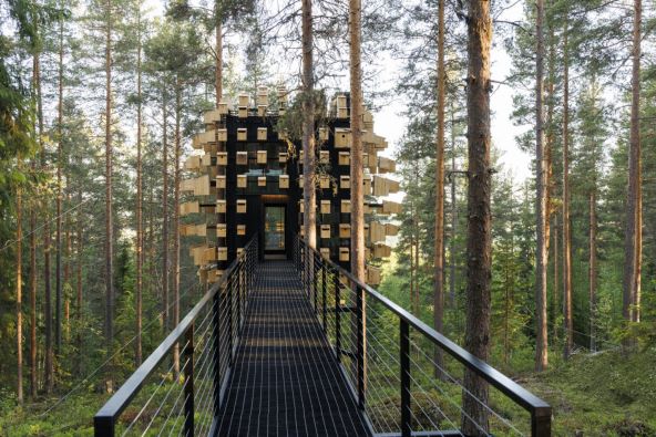 Biosphere Treehotel smješten u krošnjama