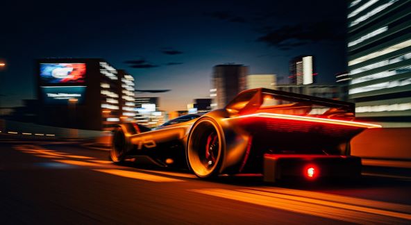 Ferrarijev virtualni automobil Vision Gran Turismo