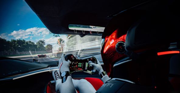 Ferrarijev virtualni automobil Vision Gran Turismo