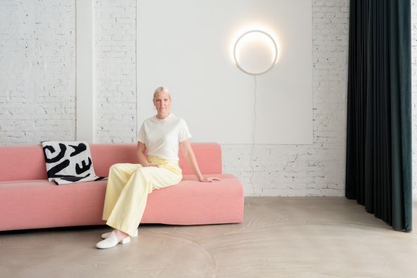 Lampa u obliku krafne Sabine Marcelis  i Ikea