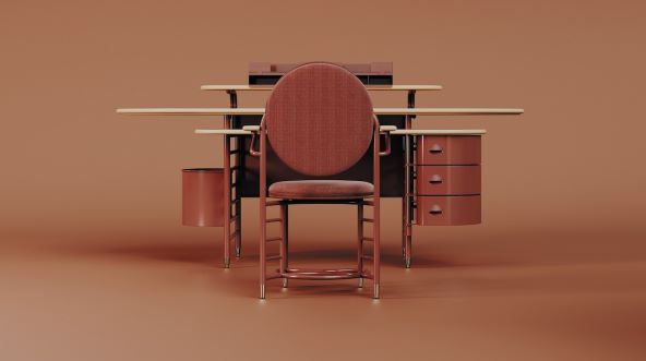 Nova kolekcija radnih stolova i stolica Frank Lloyd Wright