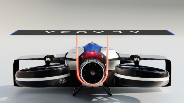 Prvi leteći trkaći automobil na svijeti Airspeeder Mk4