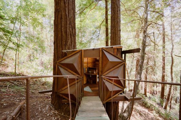 Pinecone Treehouse Airbnb kućica na drvetu