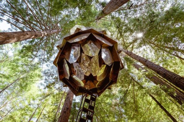 Pinecone Treehouse Airbnb kućica na drvetu