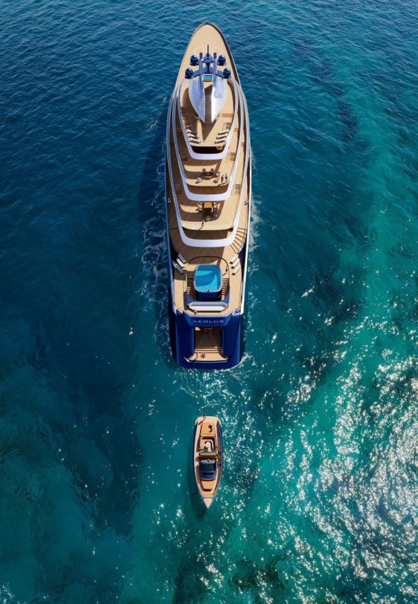 Superjahta Aeolus predstavljena na Dubai Boat Showu