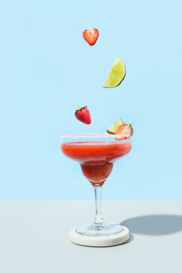 Proljetni koktel strawberry margarita recept