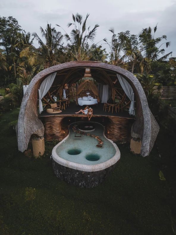 Na Airbnbu možete iznajmiti kuću od bambusa na Baliju