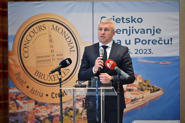 Najveće svjetsko ocjenjivanje vina Concours Mondial de Bruxelles održat će se u Poreču