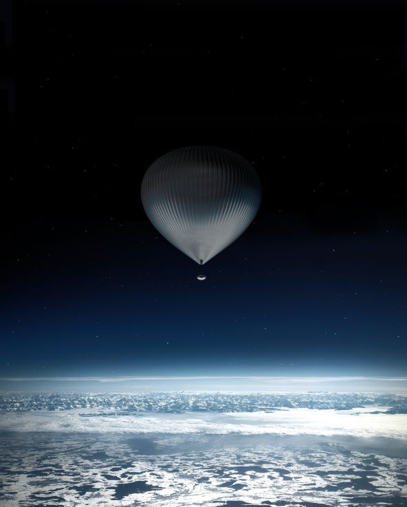 Putovanje u svemir s gurmanskim užitkom balon Zephalto
