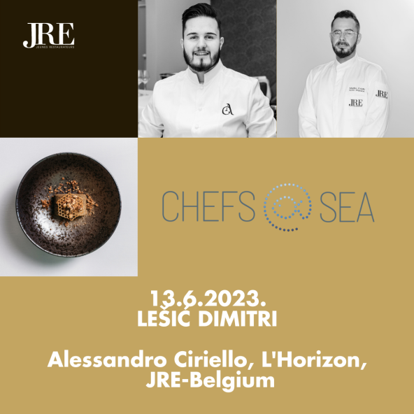 JRE Hrvatska organizira jedinstveni gastro događaj Chefs at Sea 2023